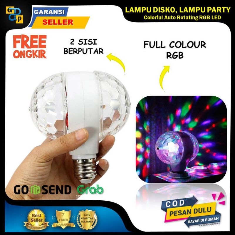 Lampu Disco Putar 2 Sisi 2 in 1 Mitsuyama Ms-364 // LAMPU DISCO MS-364 - BISA BAYAR