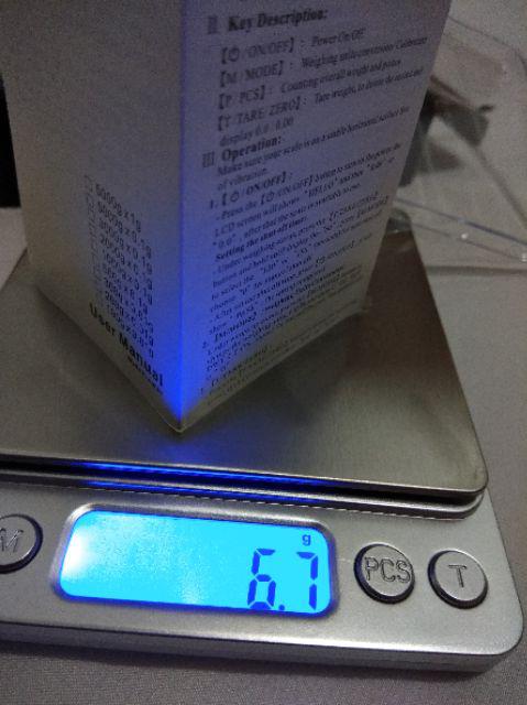 Timbangan Dapur 1kg 0.1g - Silver