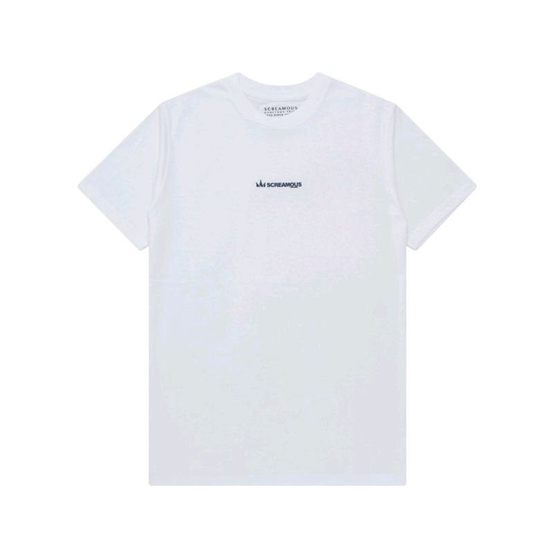 Screamous T-shirt White Little logo