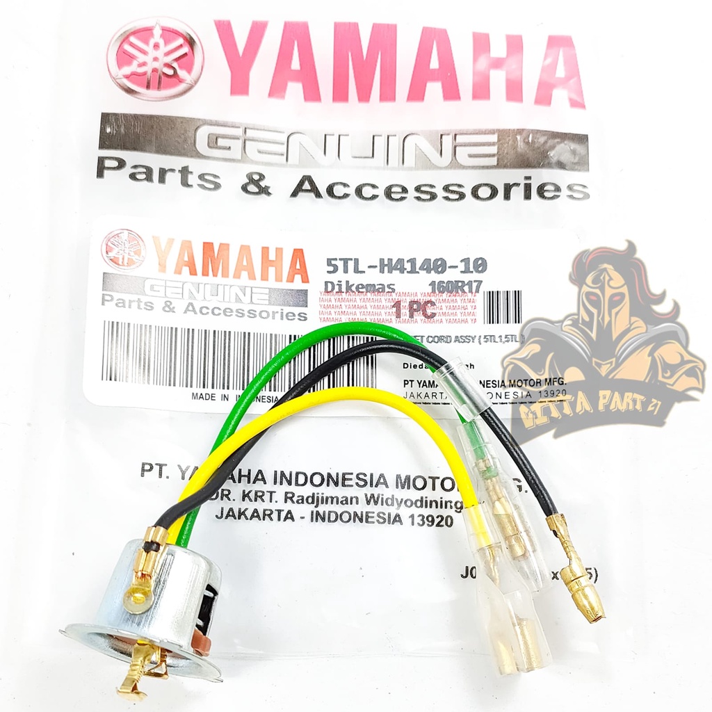 FITTING LAMPU DEPAN YAMAHA 5TL KUALITAS ASLI ORIGINAL YAMAHA PRESISI BAHAN KUNINGAN AWE T DAN DIJAMIN MANTAP MIO F1ZR VEGA JUPITER MX DAN LAIN LAIN