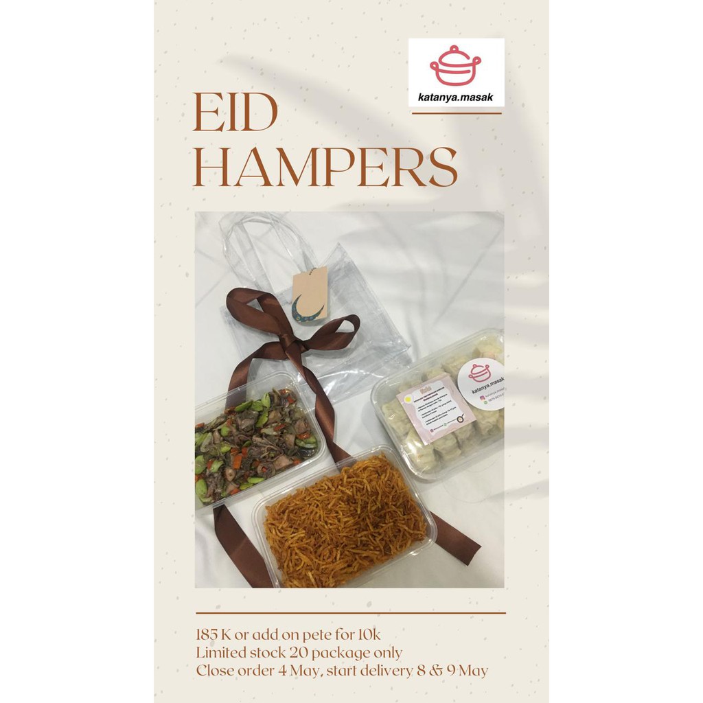 

Hampers Lebaran/Bingkisan Lebaran/Hantaran Lebaran