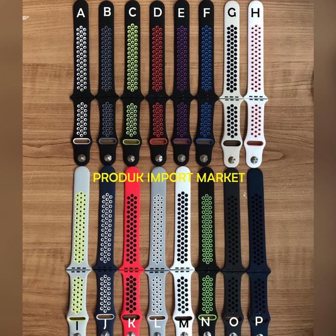 STRAP TALI JAM IWATCH APPLE WATCH NIKE SERIES 4 5 F8 F9 SIZE 42 44 MM 2807