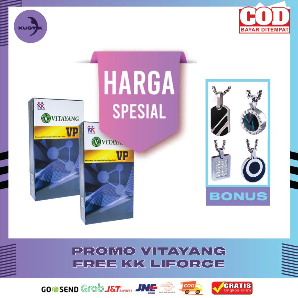 Vitayang VP Kesuburan Vitalitas Pria Herbal Bahan Alami Botanikal Serbuk Rasa Kopi KK Indonesia Meni