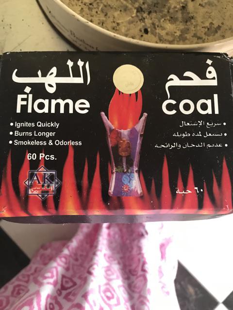 Arang Briket Flame Coal - Arang Bakar - Bukhur