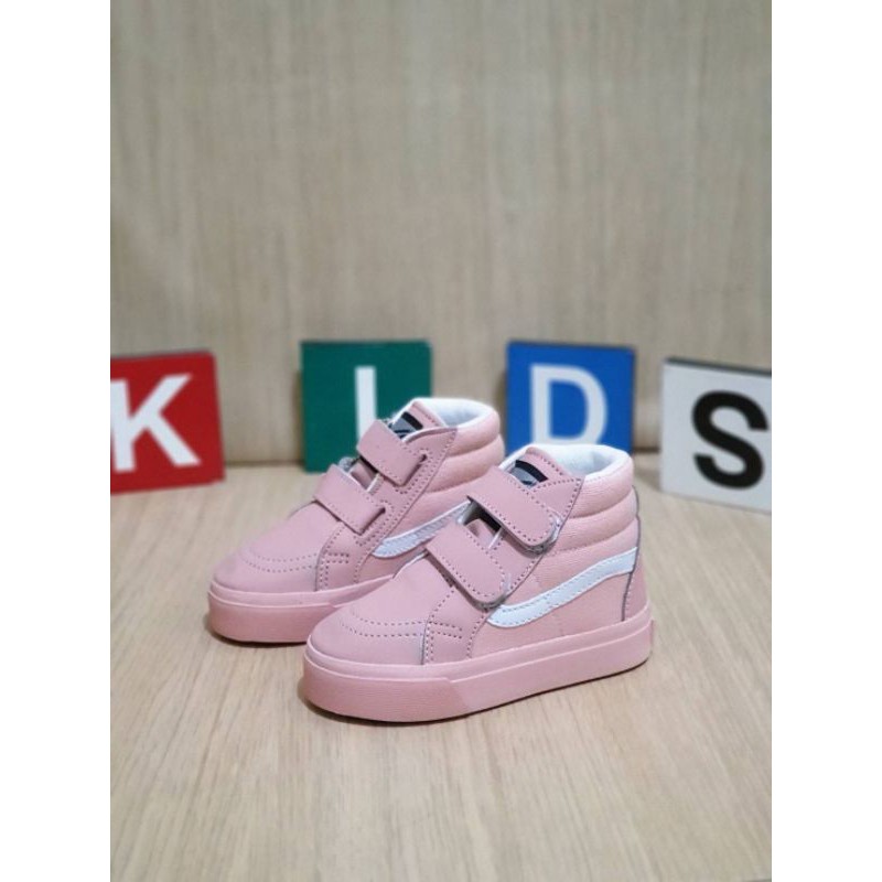 SEPATU ANAK VANS SK8 PINK PREMIUM HIGH QUALITY SNEAKERS ANAK PEREMPUAN