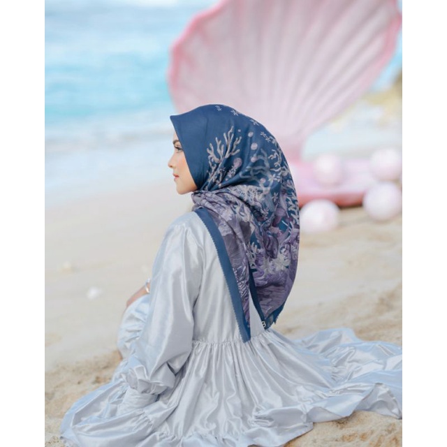 Disney X Buttonscarves : The Little Mermaid series in Deep Ocean