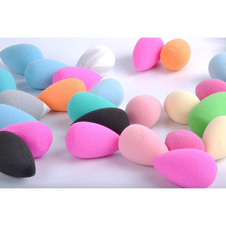 (MINI) Spon Mini Sponge Model Telor Telur Keong / Make Up Sponge Spons Random Color - 1 Pcs