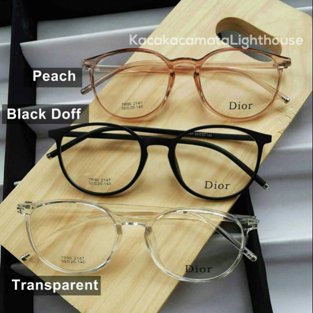 Frame Kacamata Baca Minus Pria Wanita Keren DR 2147
