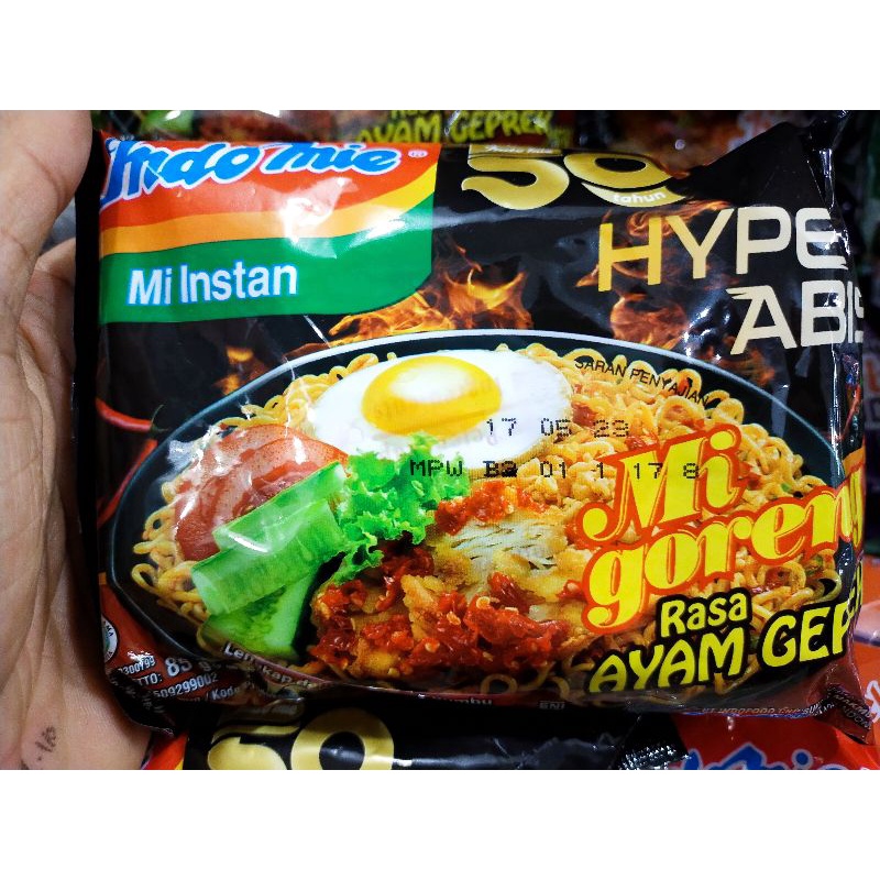 

Indomie Mi Goreng rasa Ayam Geprek Hype Abis