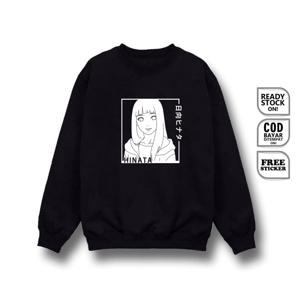 SWEATER ANIME MANGA HINATA HYUGA WAIFU WIBU OTAKU NARUTO SASUKE UCHIHA KAKASHI ITACHI OBITO GAARA SC