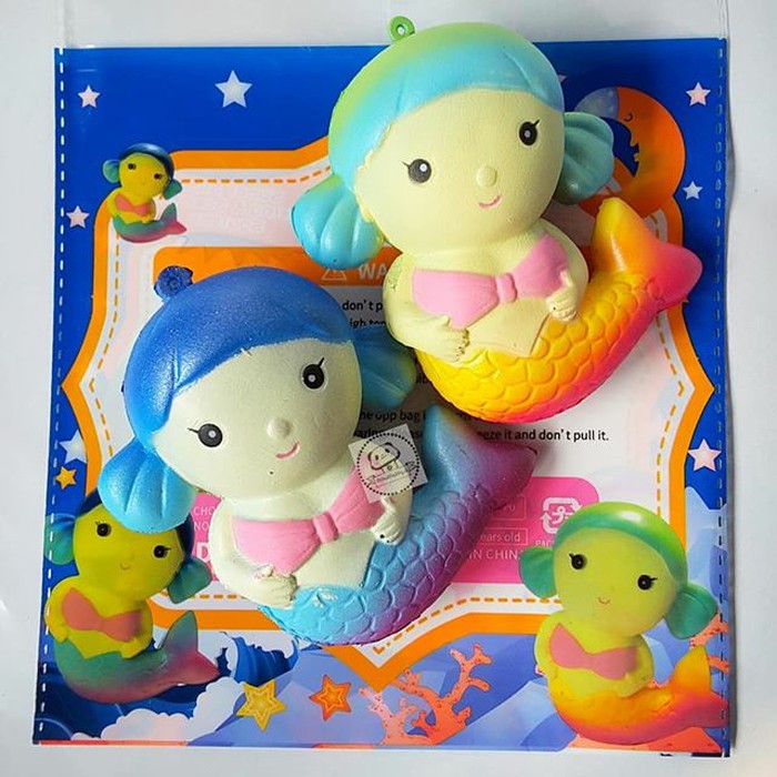 Termurah Squishy Little Mermaid Licensed by Hkw dan Jvn