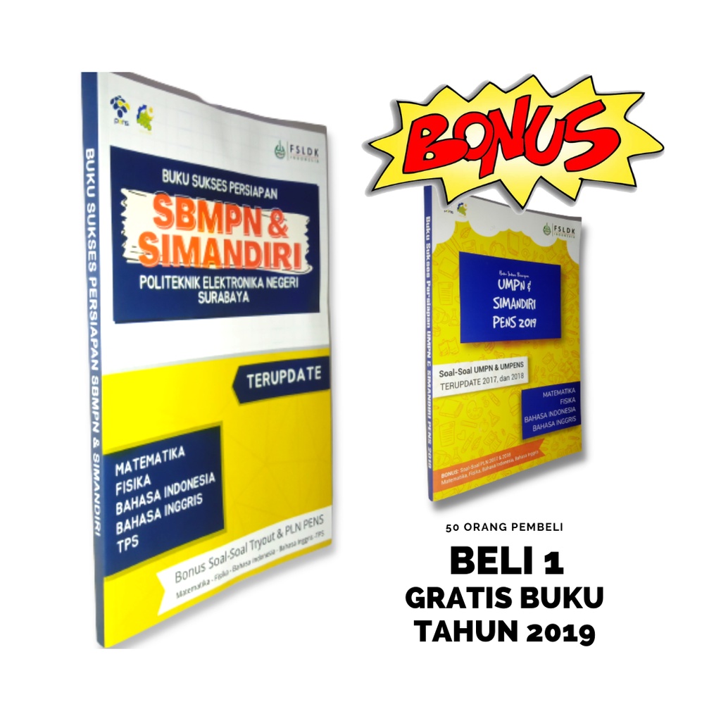 PAKET LULUS - BUKU SBMPN dan SIMANDIRI PENS 2023