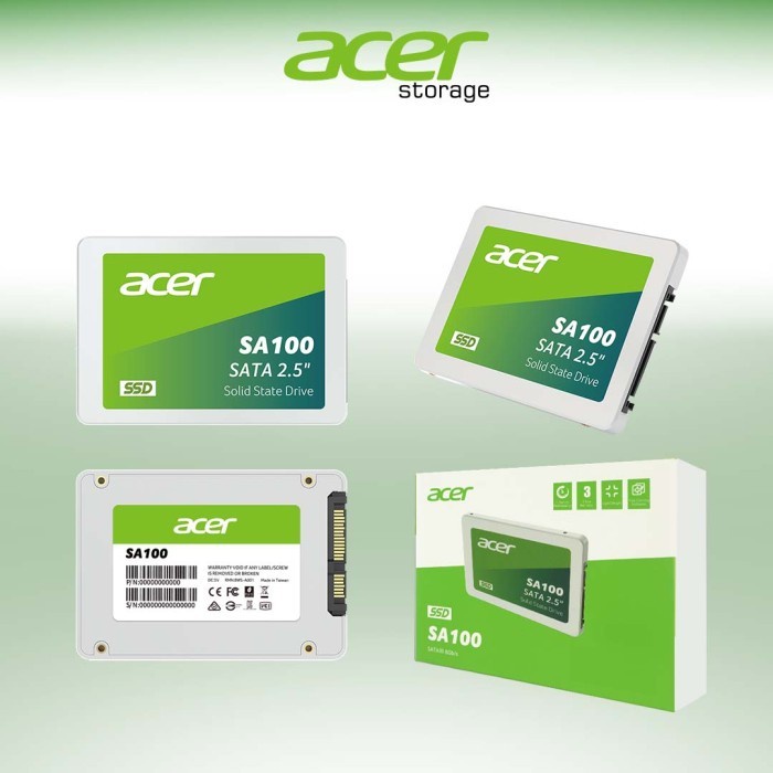 SSD Acer 240gb / SSD 240GB / SSD Acer SA100 240GB