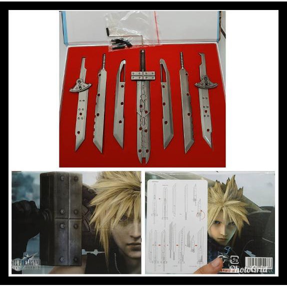 Mainan Figure Pedang Cloud Final Fantasy Vii Bisa Digabung