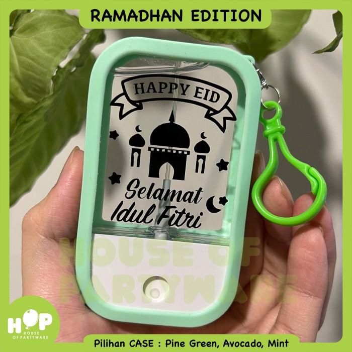 

Hampers RAMADHAN LEBARAN Souvenir Hand Sanitizer Spray Kotak Gantung Best Seller