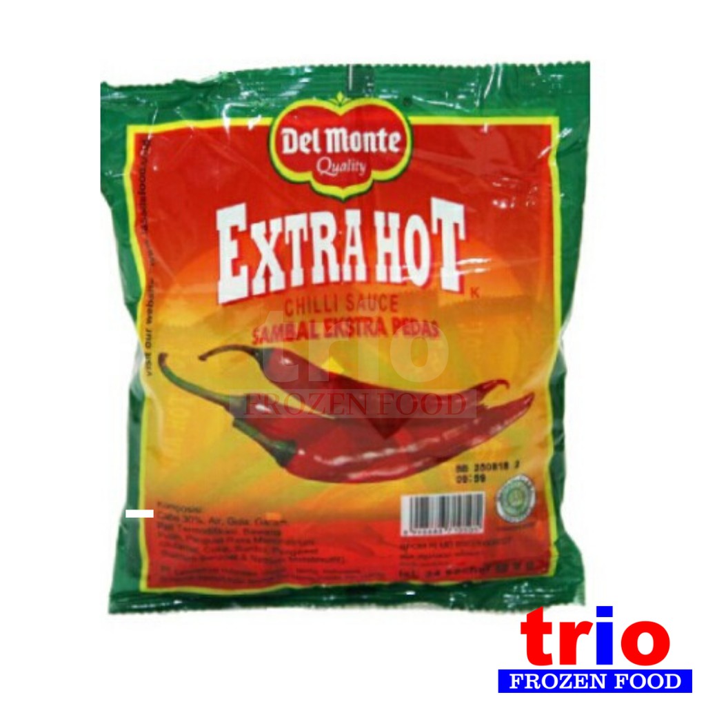 

DELMONTE Saus Sambal Extra Hot Sachet @9gr