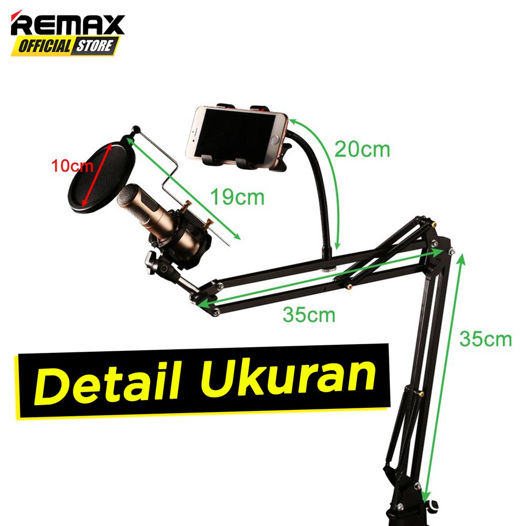 REMAX Stand Mic with Advance M882 Microphone CK100