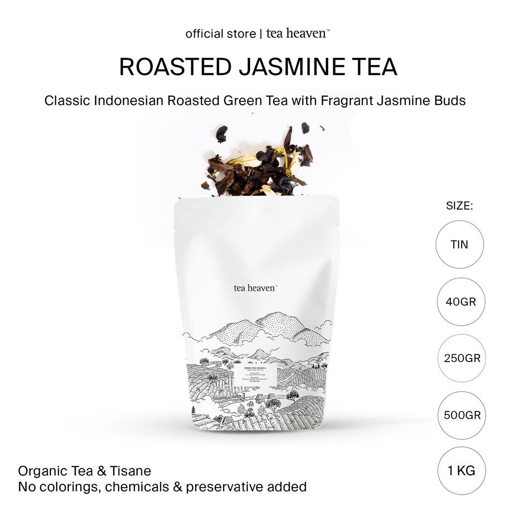 

Tea Heaven Javanese Jasmine Roasted Green Tea