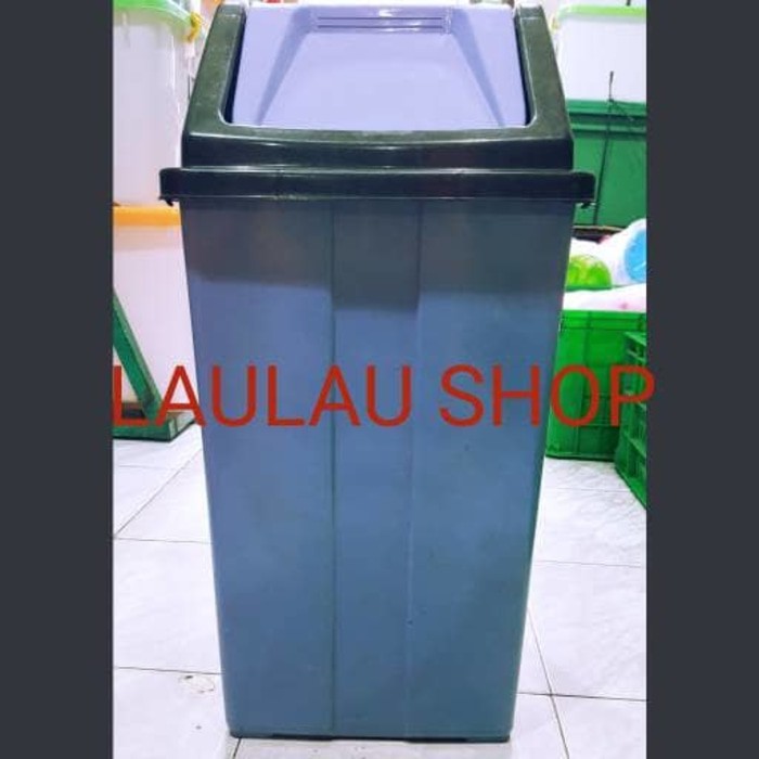 TEMPAT / KOTAK SAMPAH 42 LITER YUTAKA GOYANG SEGI (ANAK MERK SHINPO) DUST BIN