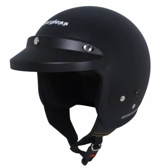 Helm Cargloss hitam doff original