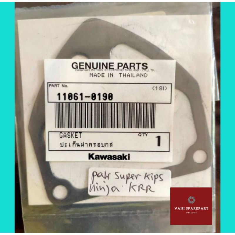 Paking Gasket Kuping Tutup Super Kips Blok Ninja 2tak R RR Original