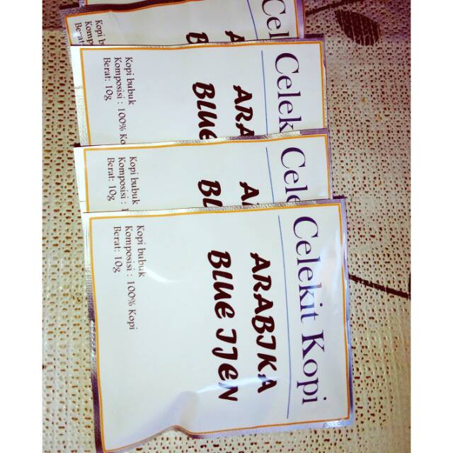 

Kopi Arabika Blue Ijen 10gr