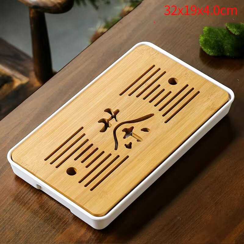Tatakan Teh China Bamboo Tea Tray