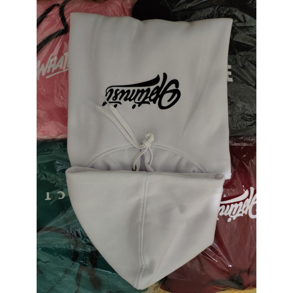 Jaket Premium Sweater  Hoodie Pria Wanita Jaket Pria Wanita Kachios Switer Hodie Cewek Cowok Distro Bandung OverSize Bahan Katun Ukuran M L Xl XXl Warna PUTIHCOd