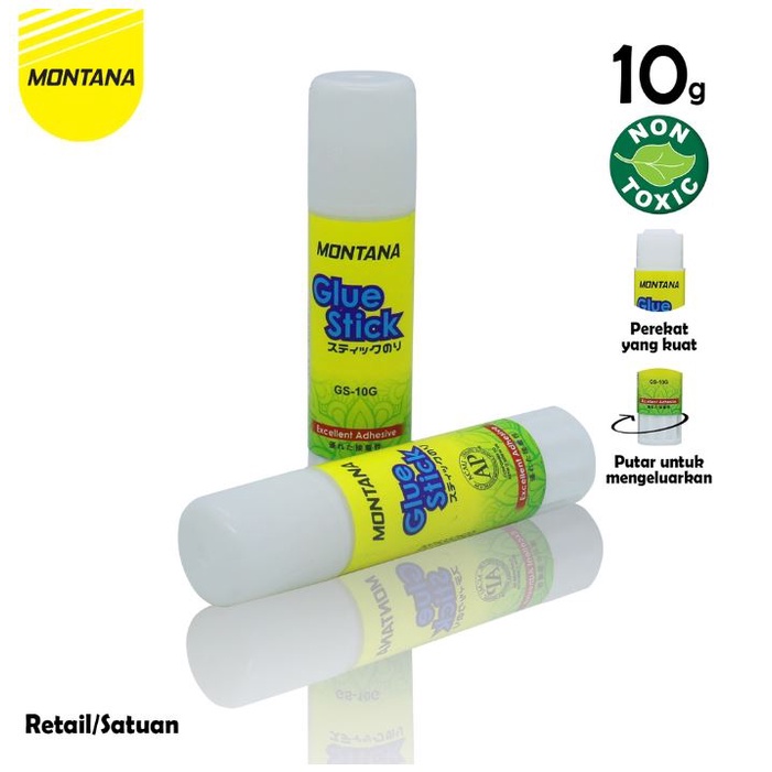 #LC-ATK Glue Stick / Lem Batang Lem Kertas Montana / Squeezy