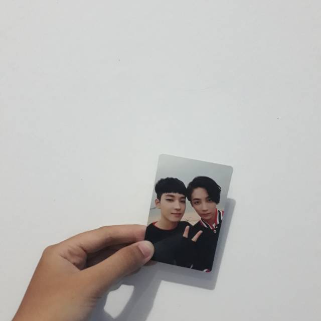 WONWOO X JEONGHAN PHOTOCARD UNIT GOING SEVENTEEN MAKE IT HAPPEN VER.