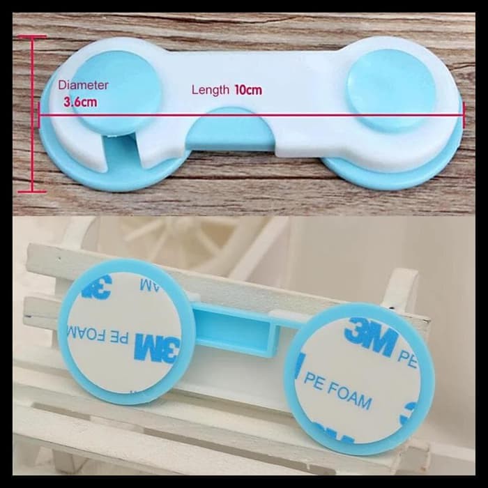 VnM047 | Pengaman Pintu Laci / Lemari Perabotan Multifungsi / Multifunction Baby Safety Lock