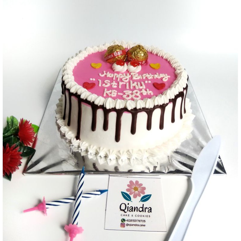 

kue ulang tahun choco ball 14cm