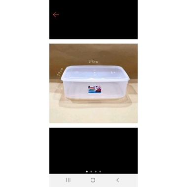 3 PCS Toples Kotak Donat 3500ml | Sealware Segi 3500ml | KISSPACK 3500