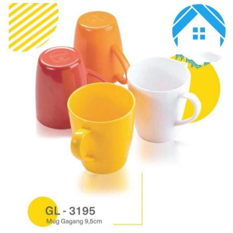 GELAS Cangkir MELAMIN DONYKU