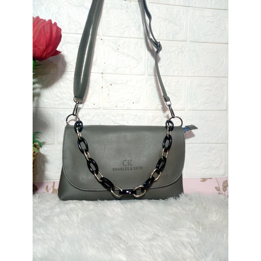 Tas CK Rantai/Tas Minisof/Tas Selempang/Tas Bahu/Tas Wanita/Tas Kekinian/Tas Trendy/Tas Hits/Tas Sel