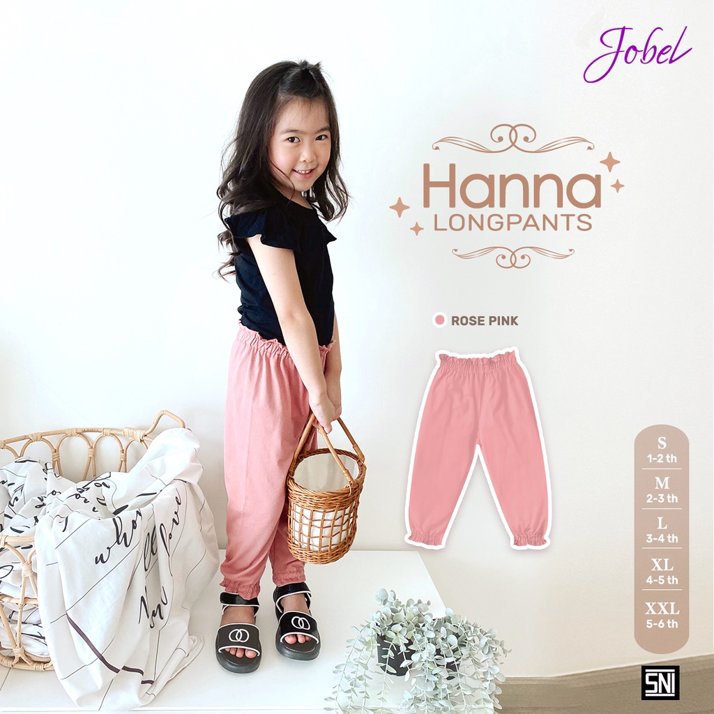 Jobel Longpants Hanna (0-5 tahun) - Celana Panjang Anak Perempuan