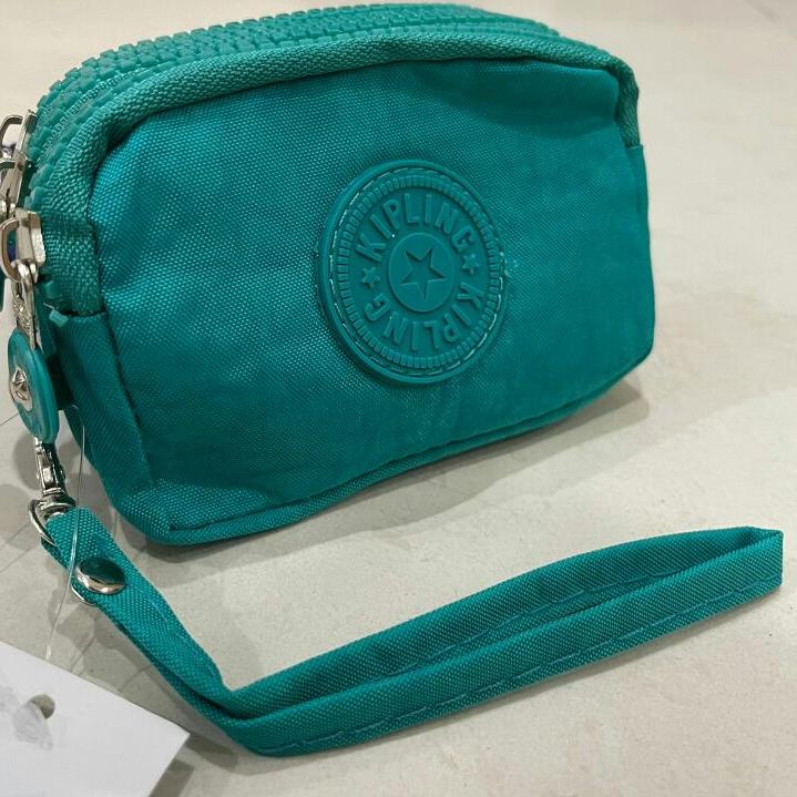 457✧ Dompet koin / Dompet kecil kipling 3 Zipper import ❉
