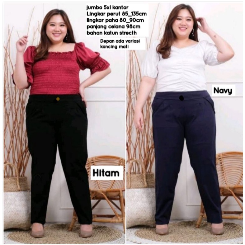 basic pants bigsize