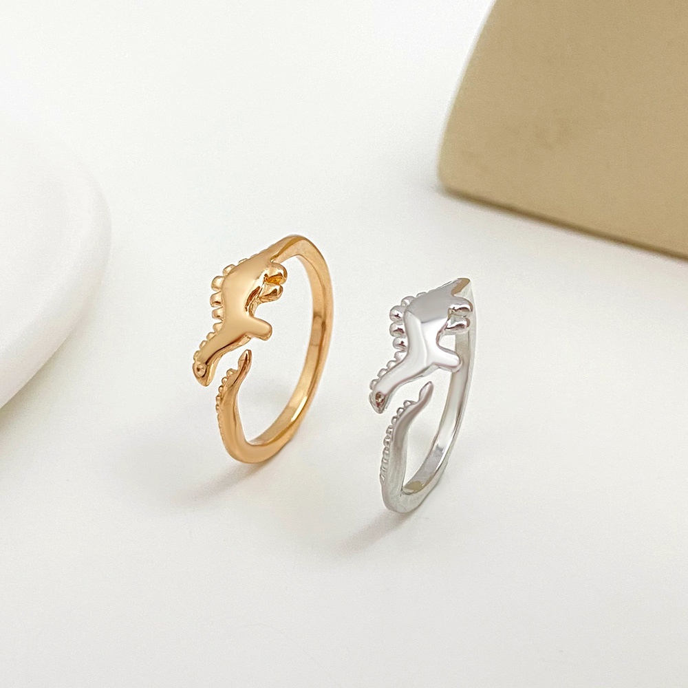 【COD Tangding】Cincin Model Dinosaurus Untuk Wanita