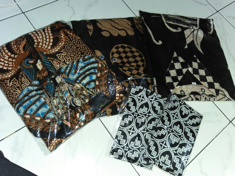 Blouse Kantor Batik Atasan Cewek Seragam