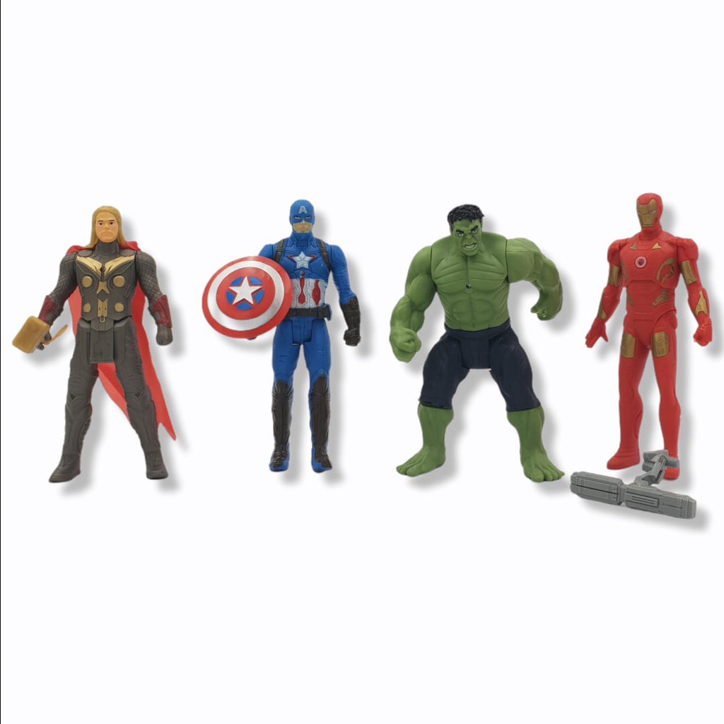 Set Mainan Anak Robot Super Hero Avengers Isi 5 Pcs/ Mainan Avengers Set Terbaru Ada Thanos Mainan