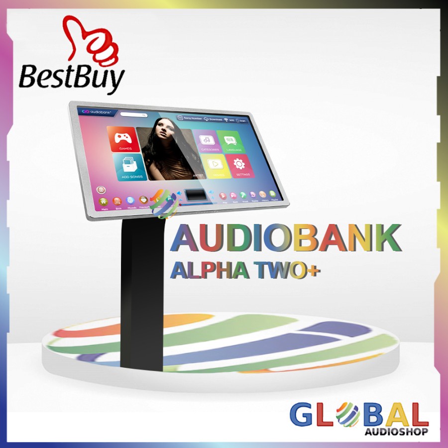 Audiobank Layar LCD Touchscreen Alpha Two + / two+