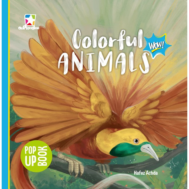 Pop Up Book : Colorful Animals (MT)
