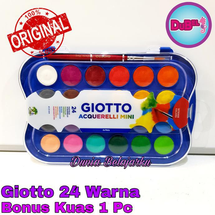 

Cat Air Giotto 24 Warna + Kuas