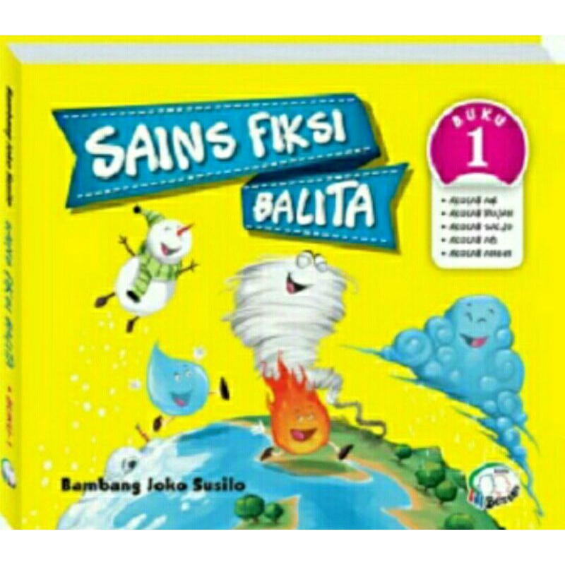 Buku Sains Fiksi Balita 1 & 2 ( Hard Cover )-Sain Fiksi Balita 1
