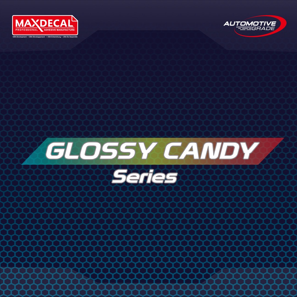 [Meteran] Maxdecal 9500 Glosy Candy 152cm Scotlite Mobil