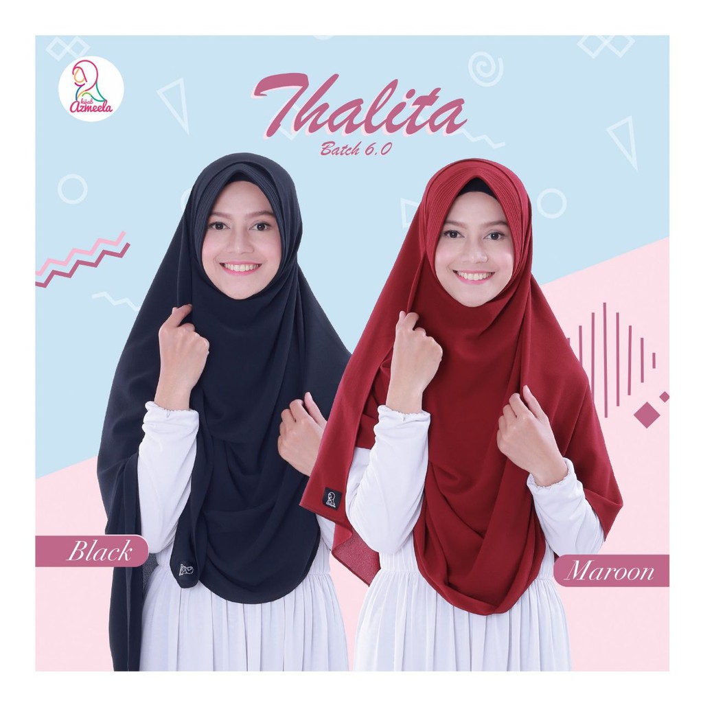 Hijab Thalita By Azmeela Moika Shopee Indonesia