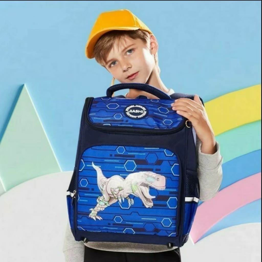 NEW TAS RANSEL BACKPACK SEKOLAH DYNO TYREX / RANSEL ANAK SEKOLAH DINOCO GAMES / BACKPACK ANAK RANSEL