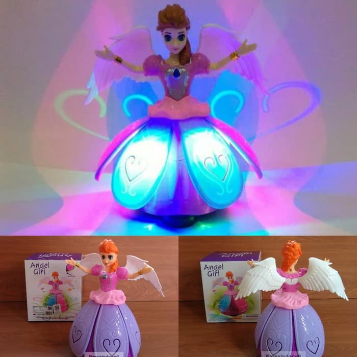 MAINAN ANAK PEREMPUAN ANGEL GIRL FROZEN DANCE PRINCES  / MAINAN ANGEL GIRL