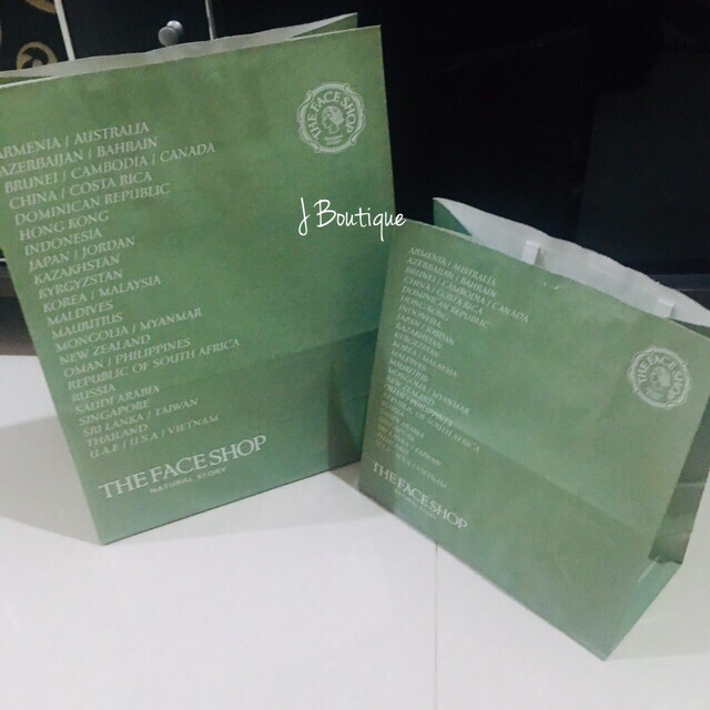 

Paperbag The Face Shop Paper Bag TFS Goodie Bag Tas Kertas